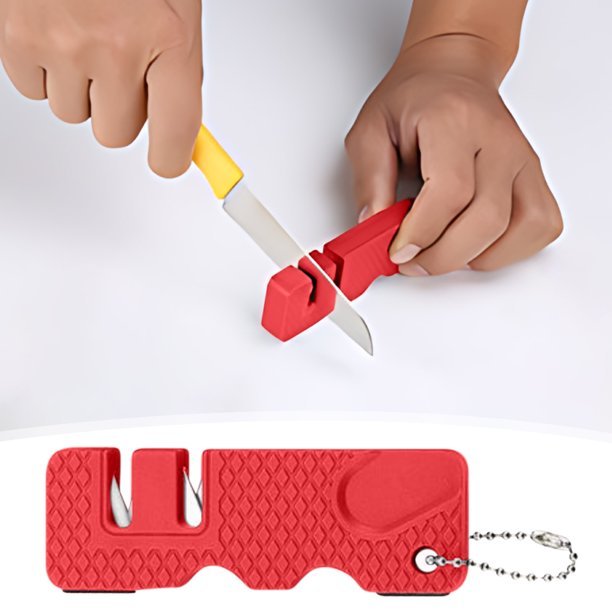 MiniOutdoorsKnifeSharpener™ - Rouge - Camping Concept