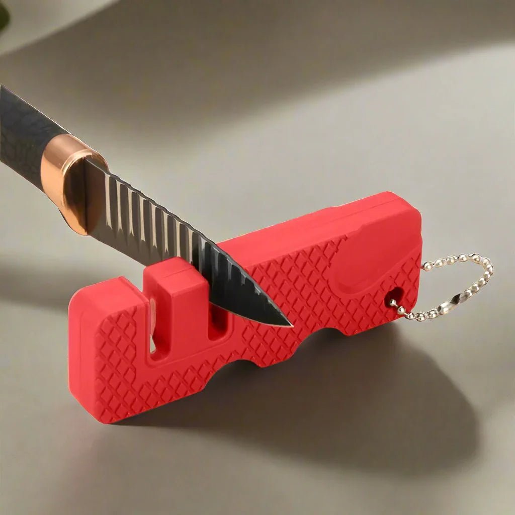 MiniOutdoorsKnifeSharpener™ - Rouge - Camping Concept