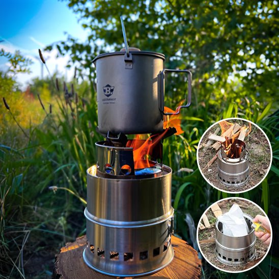 Réchaud de camping portable - Camping Concept